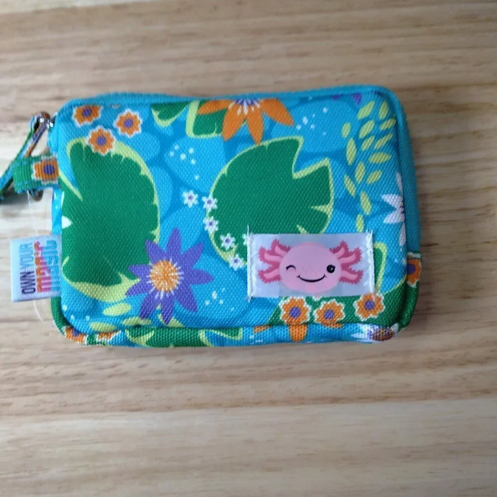 Own Your Magic Wallet Coin Purse Wristlet With Removeable Strap Colorful New